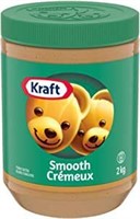 Sealed Kraft Smooth Peanut Butter, 2kg