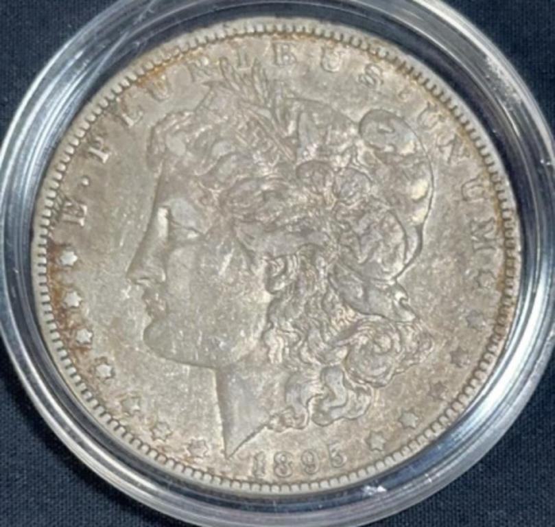 1895 O Morgan, Silver Dollar