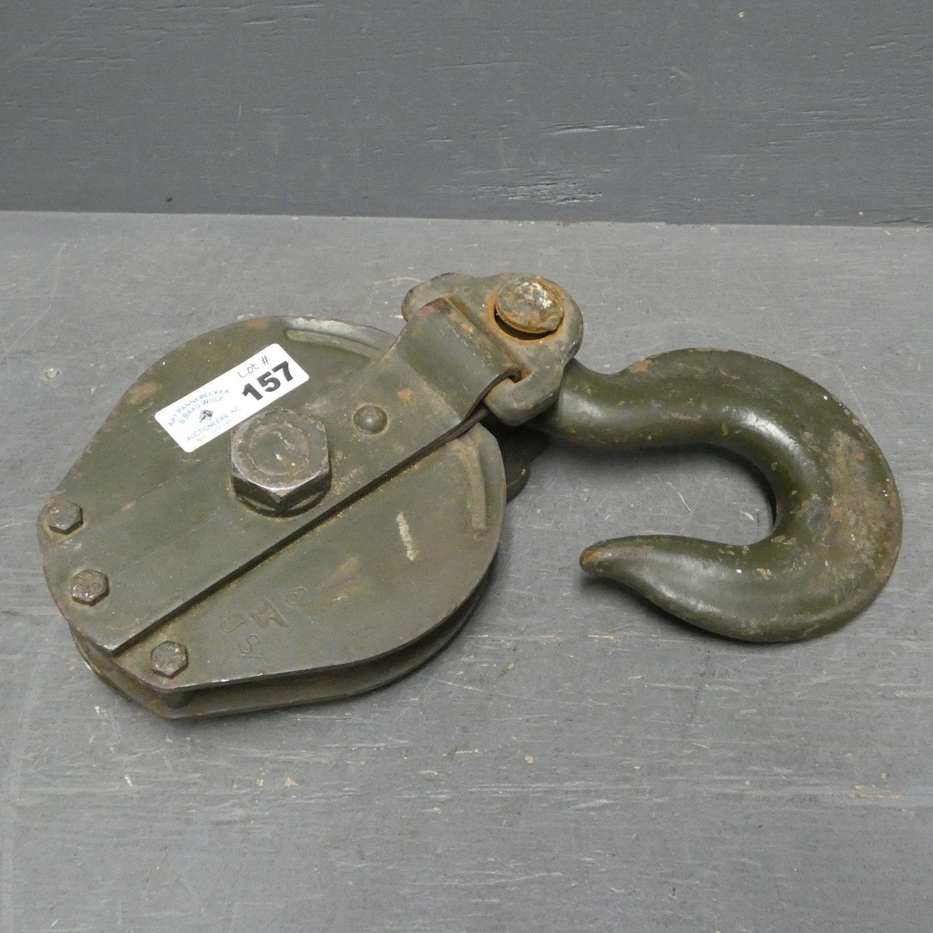 U.S. Military Large Pulley