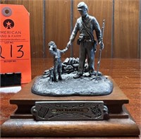 "A fathers Farewell" Chilmark pewter statue