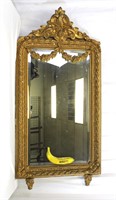 Antique Ornate Gilt Gold Plaster Mirror