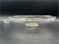 14" Mikasa large heavy cake plate riser