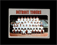 1970 Topps #579 Detroit Tigers VG to VG-EX+