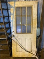 Entry Door w/ 9-pane window
