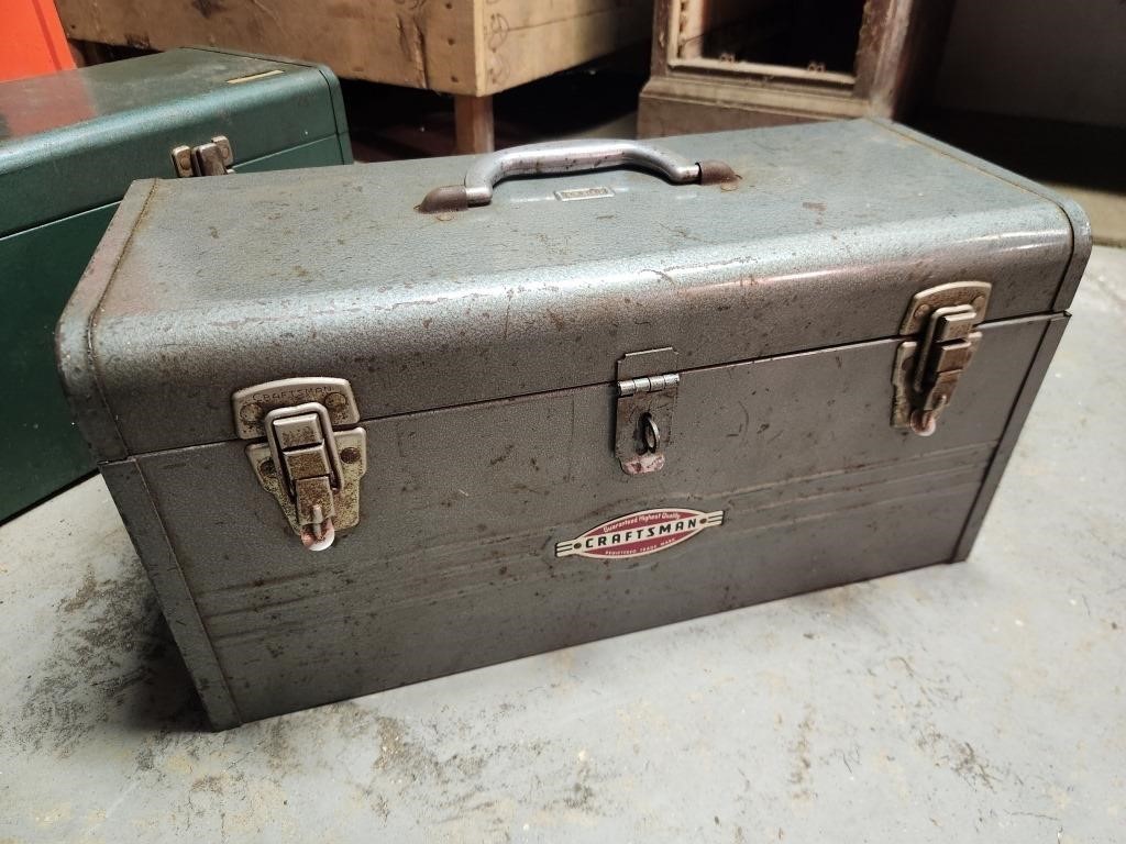 Craftsman Metal Toolbox w/ Contents