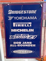 Large Tyre Dealership Sign - 1200 x 1800