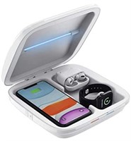 Lexonix Phone Cleaner Box - Wireless Charger,