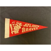 Vintage Atlanta Braves Mini Pennant 9"