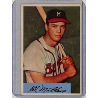 1954 Bowman Eddie Mathews