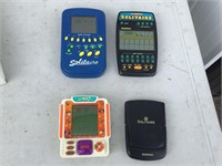 VINTAGE HAND HELD SOLITAIRE GAMES