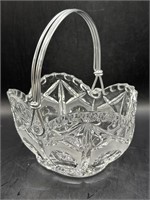 VTG Crystal Cut Glass Candy Dish by Price