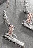 NEW dangly gun earrings!!