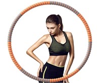 SPSH Weighted Hoola Hoop with Jump Rope