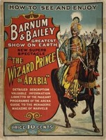 1914 BARNUM & BAILEY CIRCUS PROGRAM