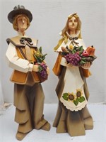 Thanksgiving Pilgrim Couple