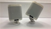 Pair of Solar Powered Ion Speakers K14F