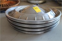 Set of 4 Chevy Hubcaps