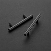 30 Pack| Flat Black 3 Inch Center-to-Center Bar Ca