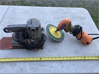 Drill sander & sander, buffer, all work