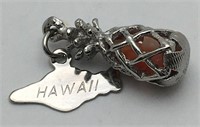 Sterling Silver Hawaii Charm