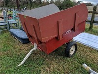 Jackson Trailer Cart No. 100, 10 Cubic Foot