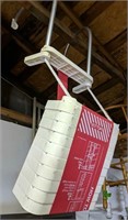 Emergency Escape Ladder. Hanging From Rafter