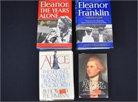 4 Historical Novels - Eleanor Roosevelt & More