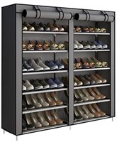 ACCSTORE SHOE RACK 6-TIER SHOE STORAGE HODE UP TO