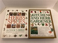 Two Herbal Garden Cookbooks