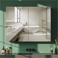 --SSWW 33×26”Bathroom Medicine Cabinet Mirror,