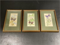 Cash Woven Pictures Collector Series Butterflies &