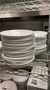 1 LOT 23 WHITE 8IN BOWLS