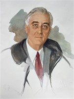The unfinished portrait, Franklin, Roosevelt, 20
