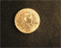 1944 Slovakia 50 Ks .700 Silver Coin