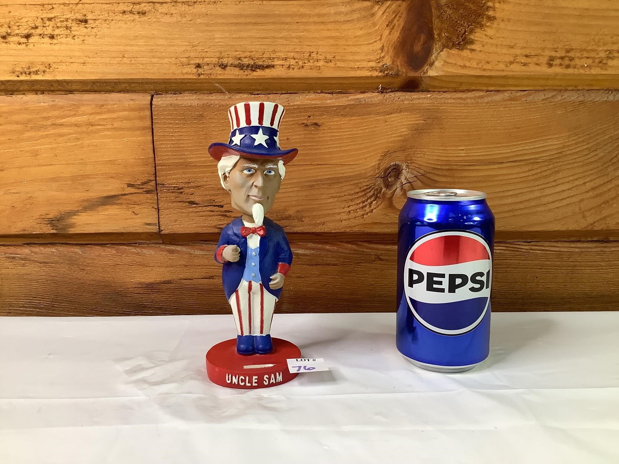 Uncle Sam Hagerstown Suns Bobblehead