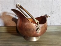Large Copper & Brass Pitcher