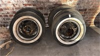 Set of 5 Ford Model T Tires 4 in a set and 1