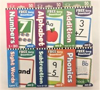 New Set of 6 Learning Flash Cards