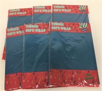 6 Packs Tissue Gift Wrap