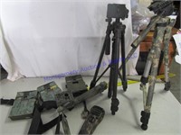TRAIL CAMERAS AND TRIPODS