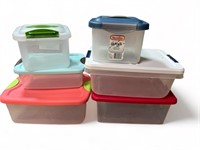 6 Mixed Size Storage Bins