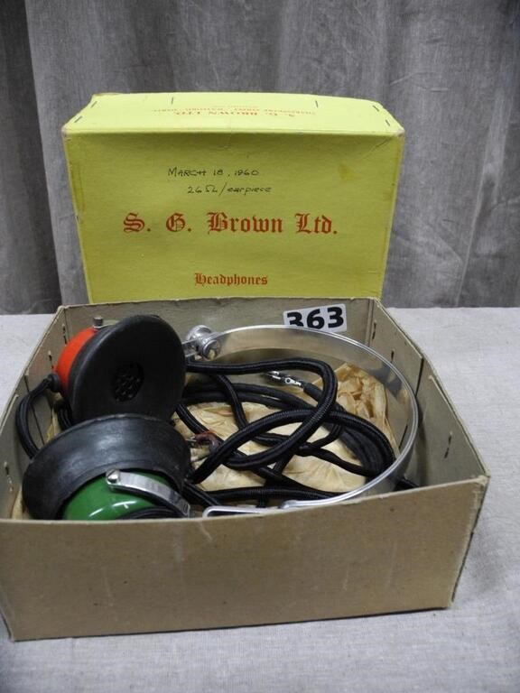 Vintage Radio Headphones