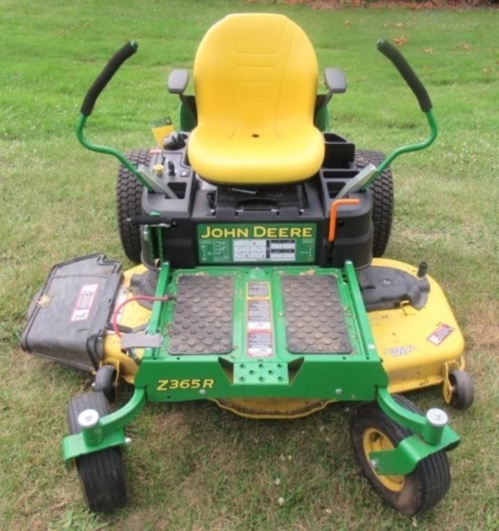 John Deere model Z365R 48A mfg. date 03/08/22.