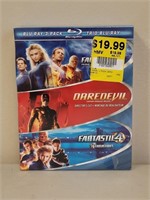 SEALED BLUE-RAY "FANTASTIC 4...." 3 MOVIES