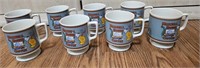 Maxwell House coffee cups. Set of 8 cups