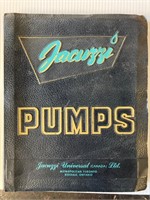 JACUZZI PUMPS CATELOGUE, 1950-60'S