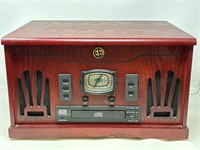 Electric brand AM/FM CD and record player