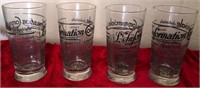 L - 4 PIECES VINTAGE GLASSWARE (G7)