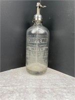 1920s Chippewa Springs Seltzer Bottle