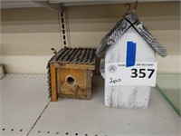 Birdhouses - Lot of Two(2)